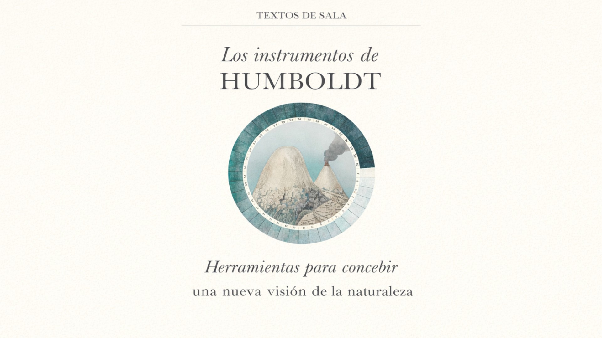 Los instrumentos de Humboldt - Textos Sala 